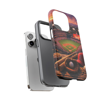 Baseball Stadium Phone Case Sports Fan Ballpark Game Day Tough Case