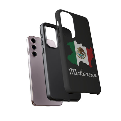 Michoacán Mexico Flag Map Phone Case | Mexican American Pride Tough Case for iPhone & Samsung