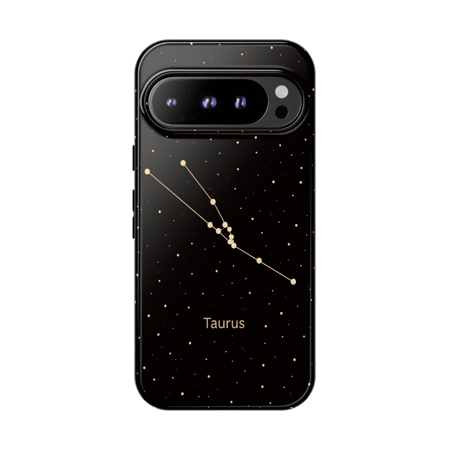 Taurus Zodiac Constellation Phone Case – Luxe Gold Celestial Cover