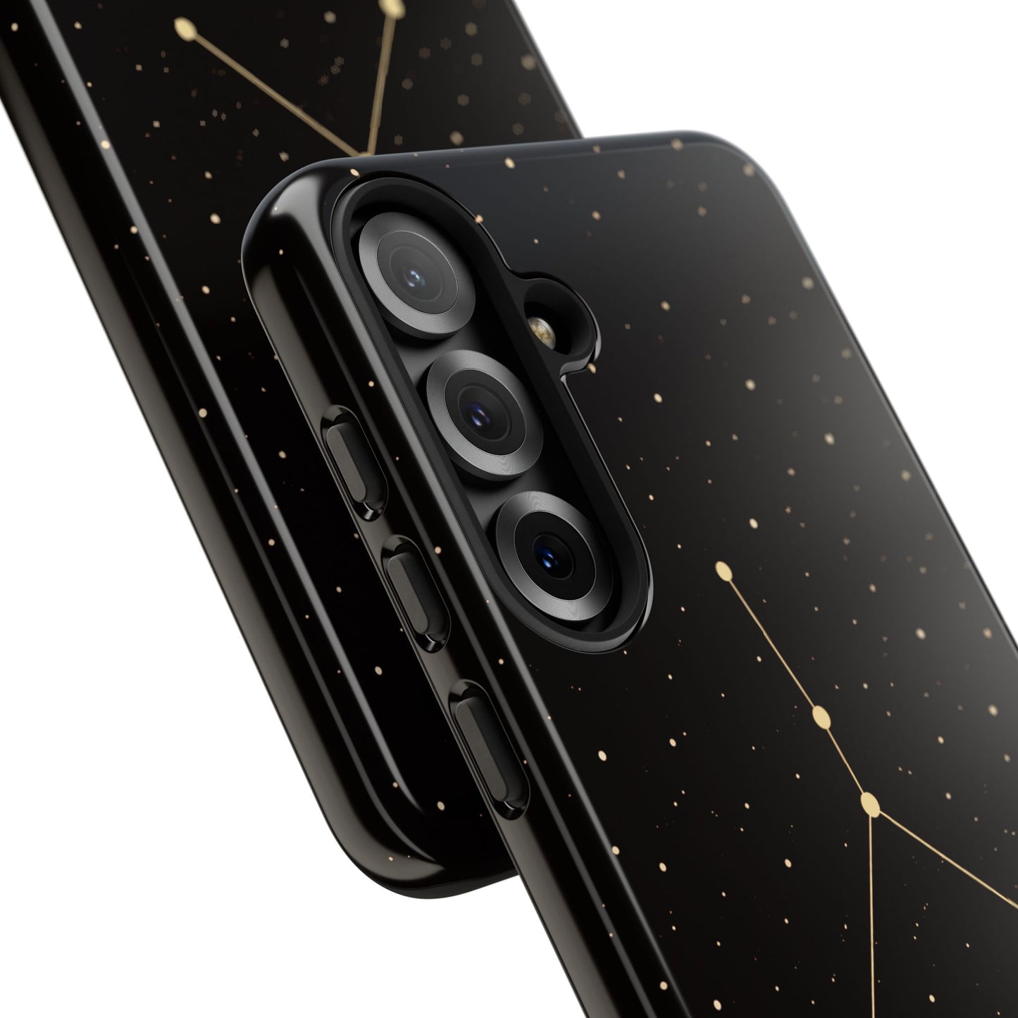 Cancer Zodiac Constellation Phone Case – Luxe Gold Celestial Cover