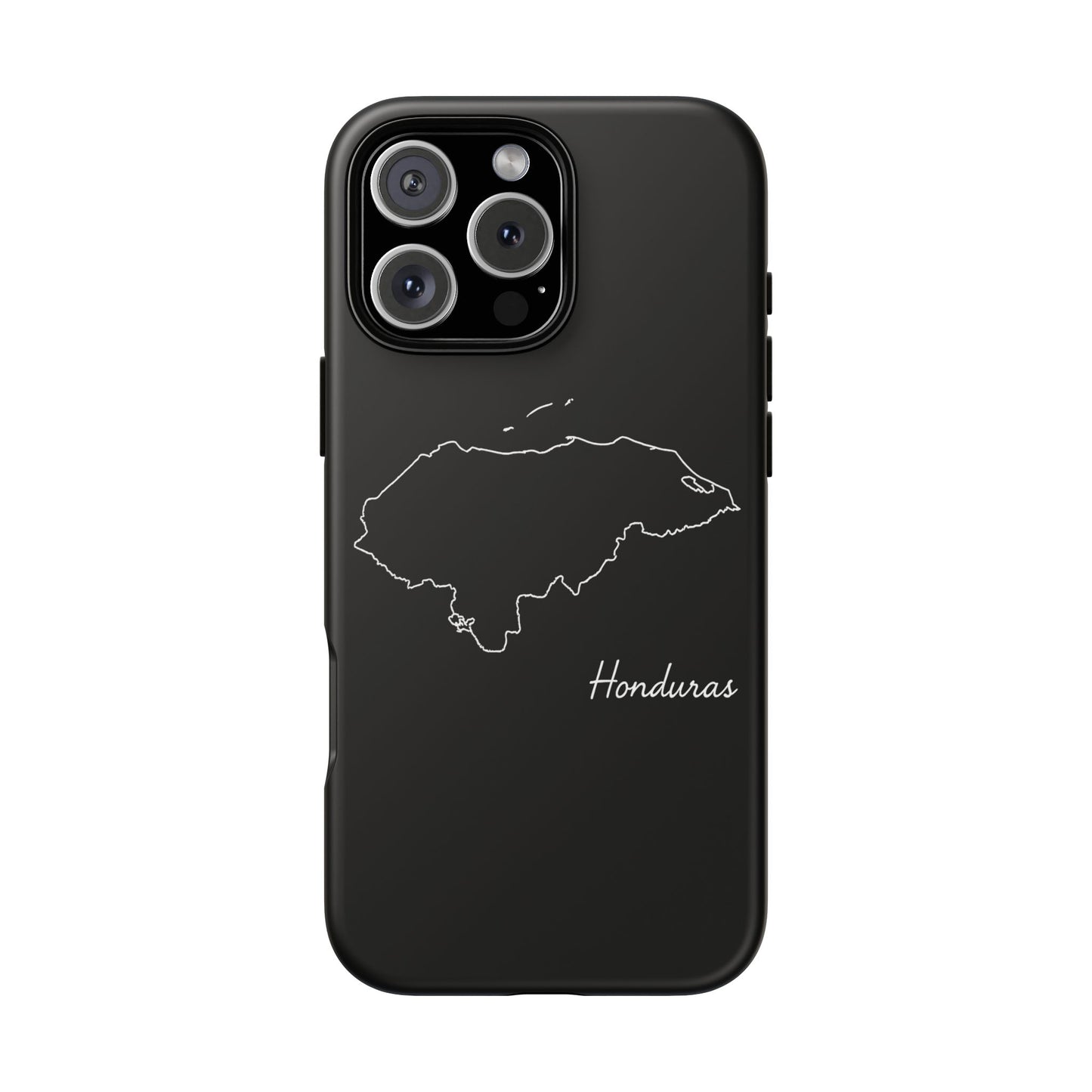 Honduras Outline Phone Case – Minimal Country Map Tough Case (iPhone, Samsung, Pixel)