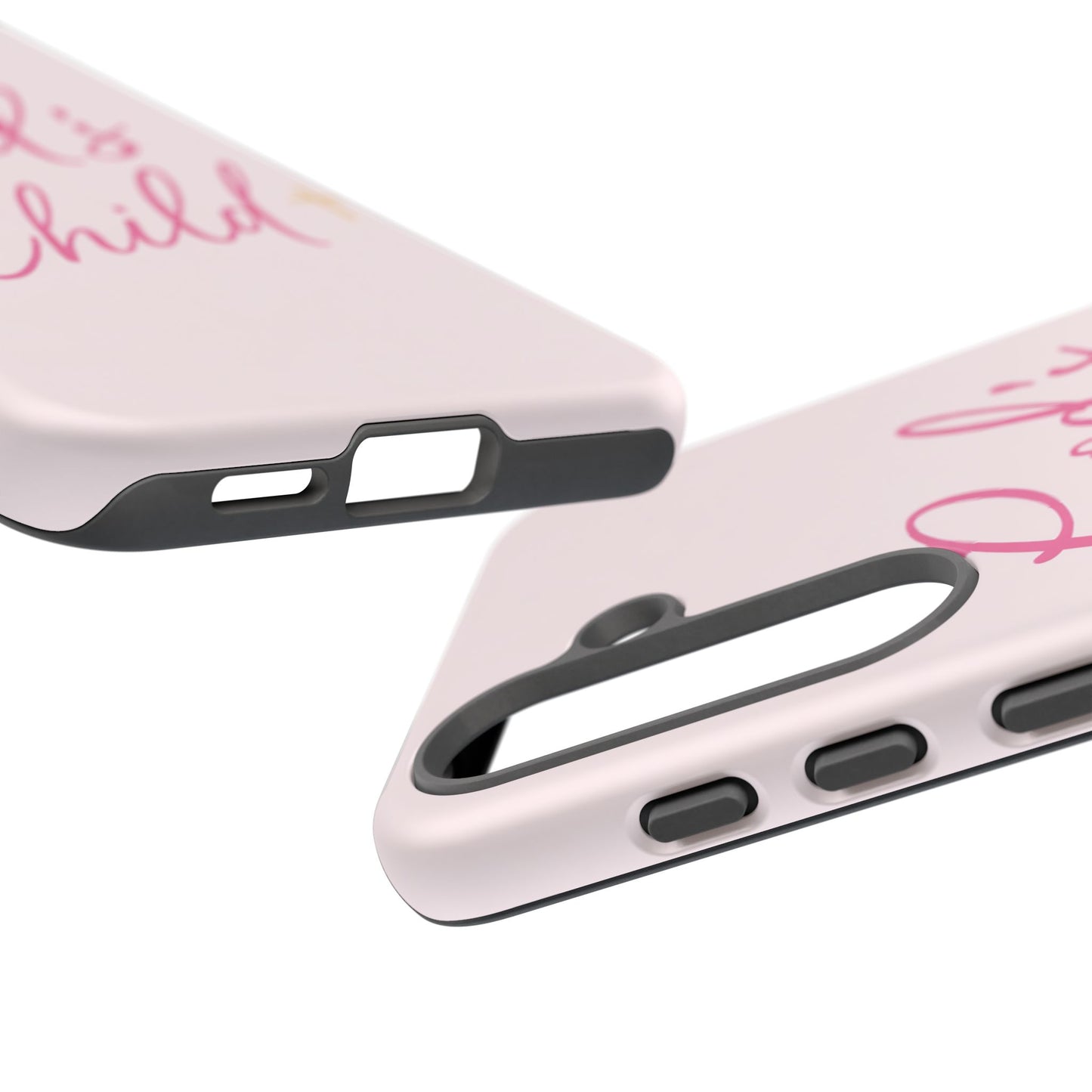 Gods Child Phone Case Christian Pink Aesthetic Tough iPhone Case