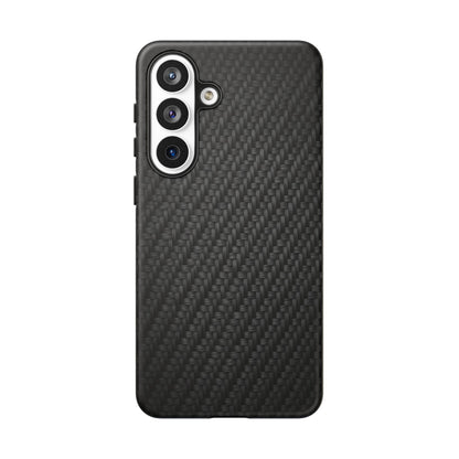 Carbon Fiber Inspired Phone Case – Rugged Slim Protective Tech Case for iPhone & Samsung