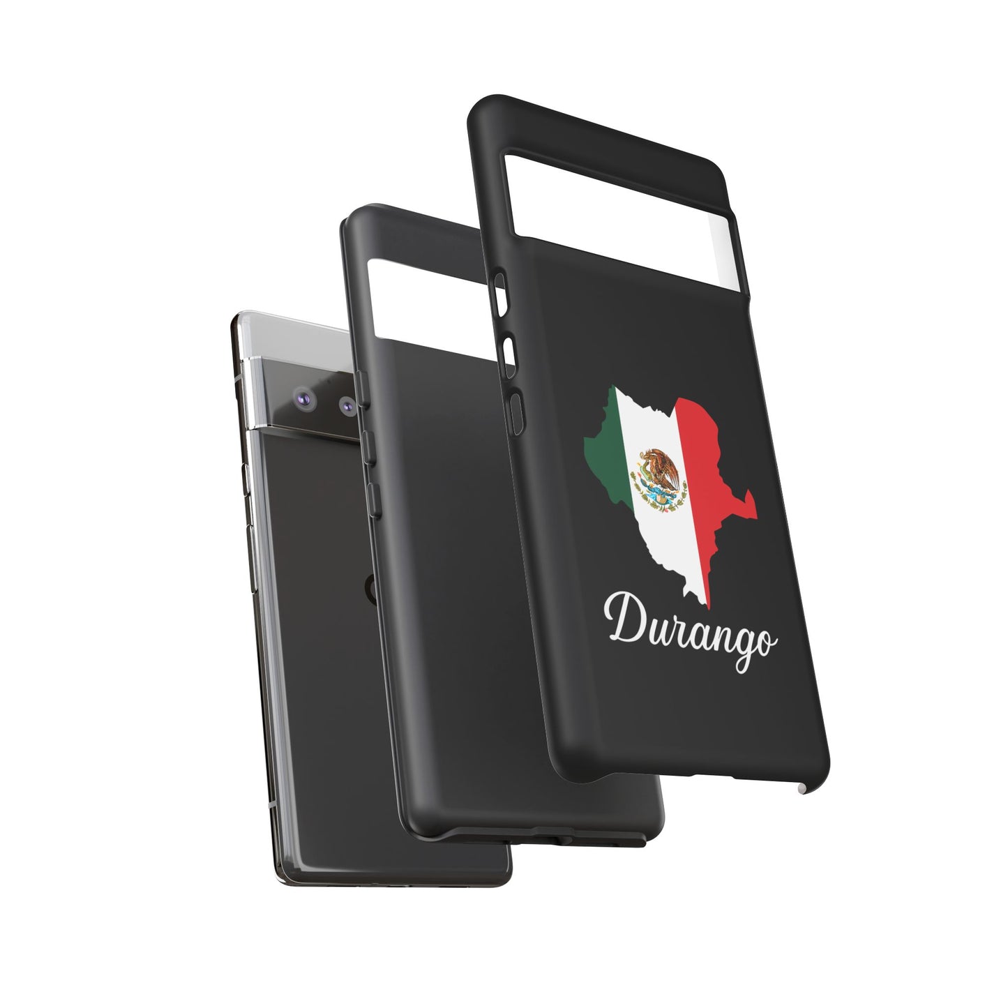 Durango Mexico Flag Map Phone Case | Mexican American Pride Tough Case for iPhone & Samsung