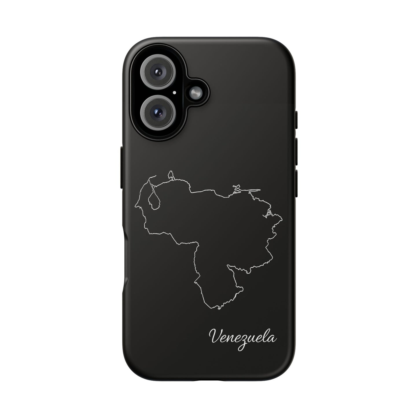 Venezuela Outline Phone Case – Minimal Country Map Tough Case (iPhone, Samsung, Pixel)
