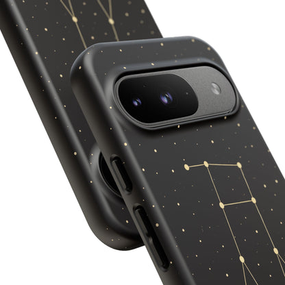 Gemini Zodiac Constellation Phone Case – Luxe Gold Celestial Cover