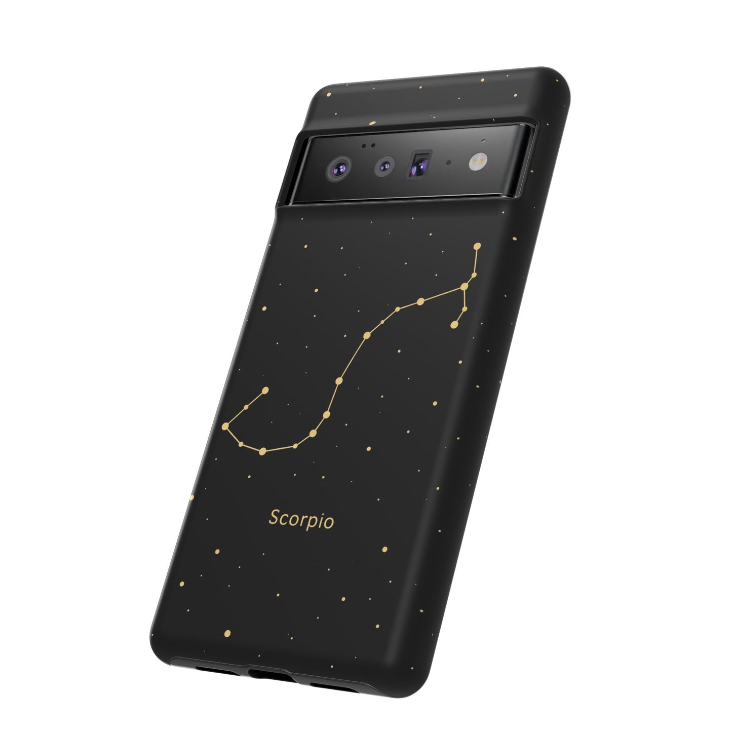Scorpio Zodiac Constellation Phone Case – Luxe Gold Celestial Cover