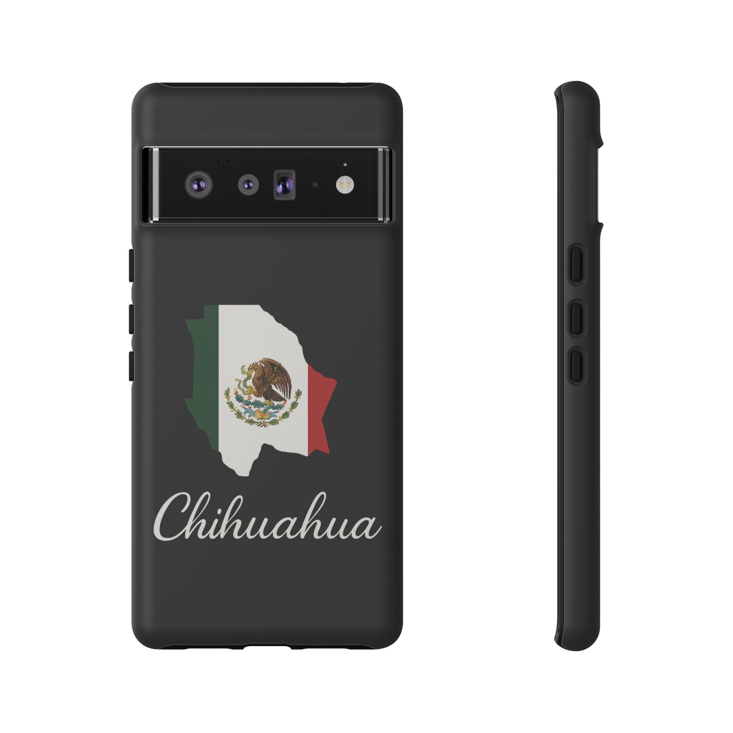 Chihuahua Mexico Flag Map Phone Case | Mexican American Pride Tough Case for iPhone & Samsung