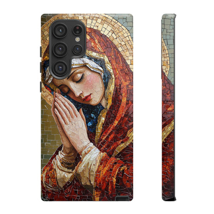 Virgin Mary Phone Case, Catholic Phone Case, Christian Aesthetic Case, Religious iPhone Case, Saint Art Case, Faith Gift