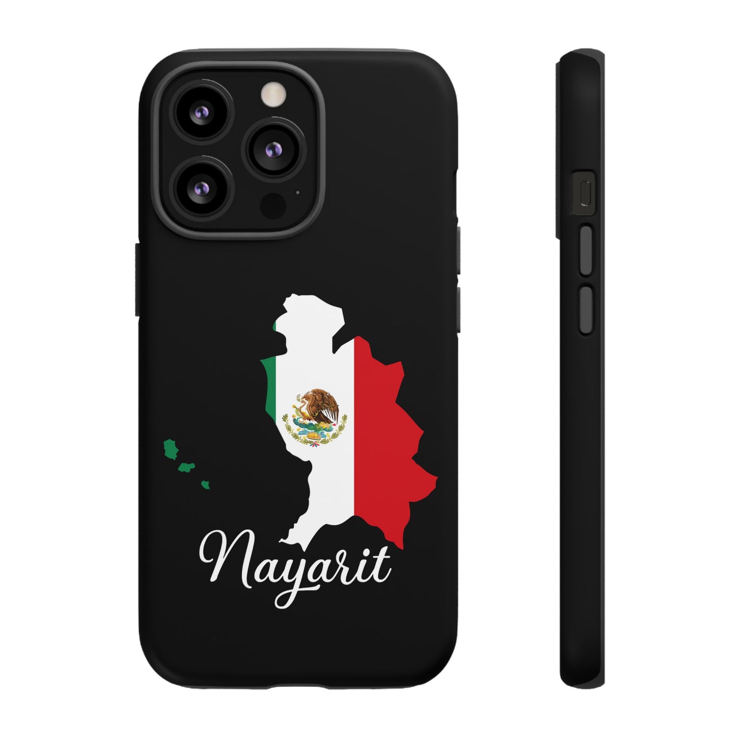 Nayarit Mexico Flag Map Phone Case | Mexican American Pride Tough Case for iPhone & Samsung