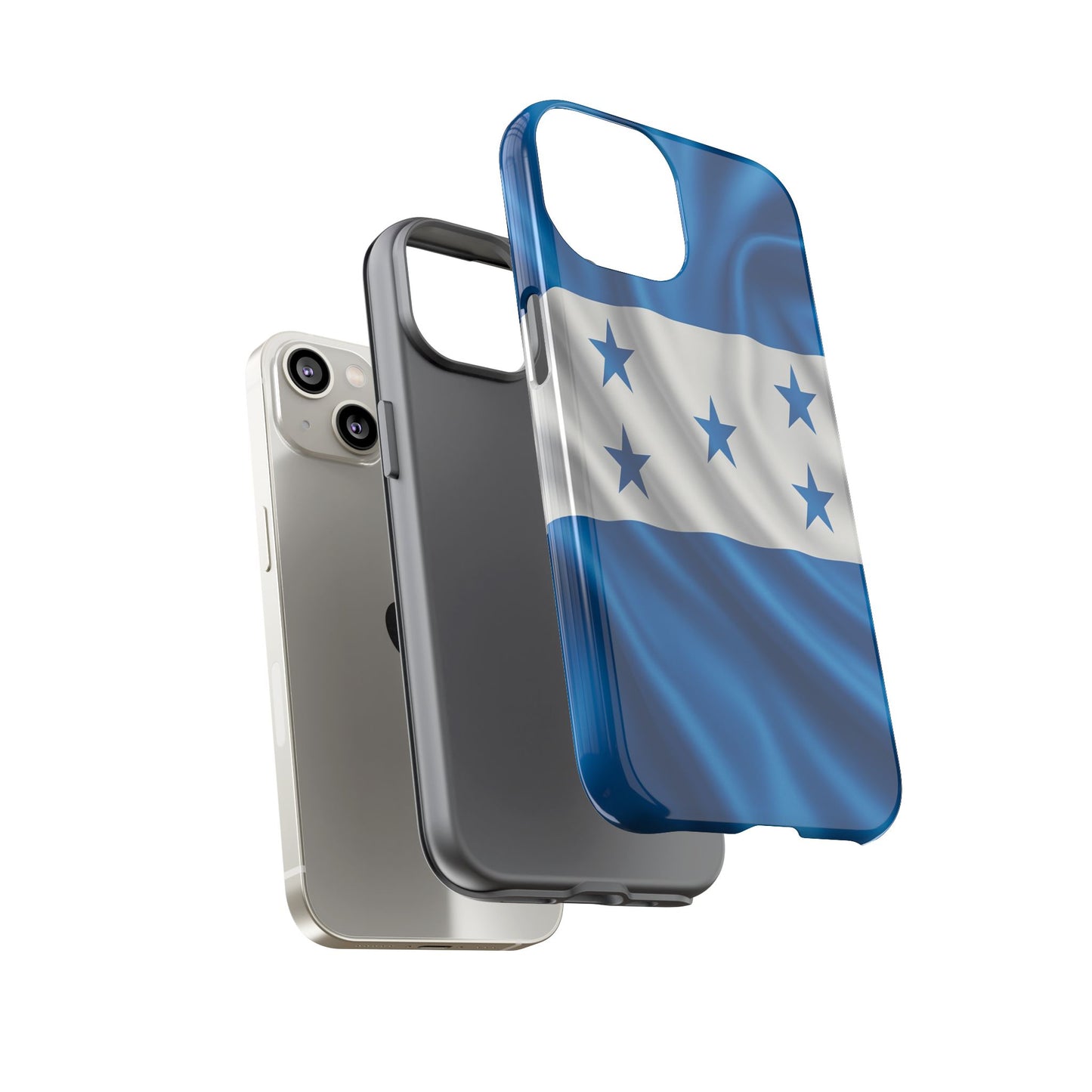 Honduras Flag Phone Case | Honduran Pride Blue & White Flag iPhone & Samsung Tough Protective Case