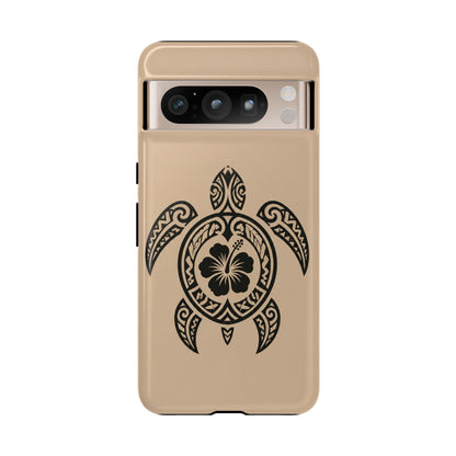 Polynesian Turtle Phone Case | Hawaiian Beach Tough Cover