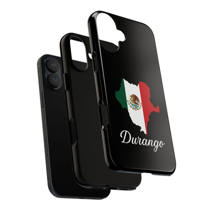 Durango Mexico Flag Map Phone Case | Mexican American Pride Tough Case for iPhone & Samsung
