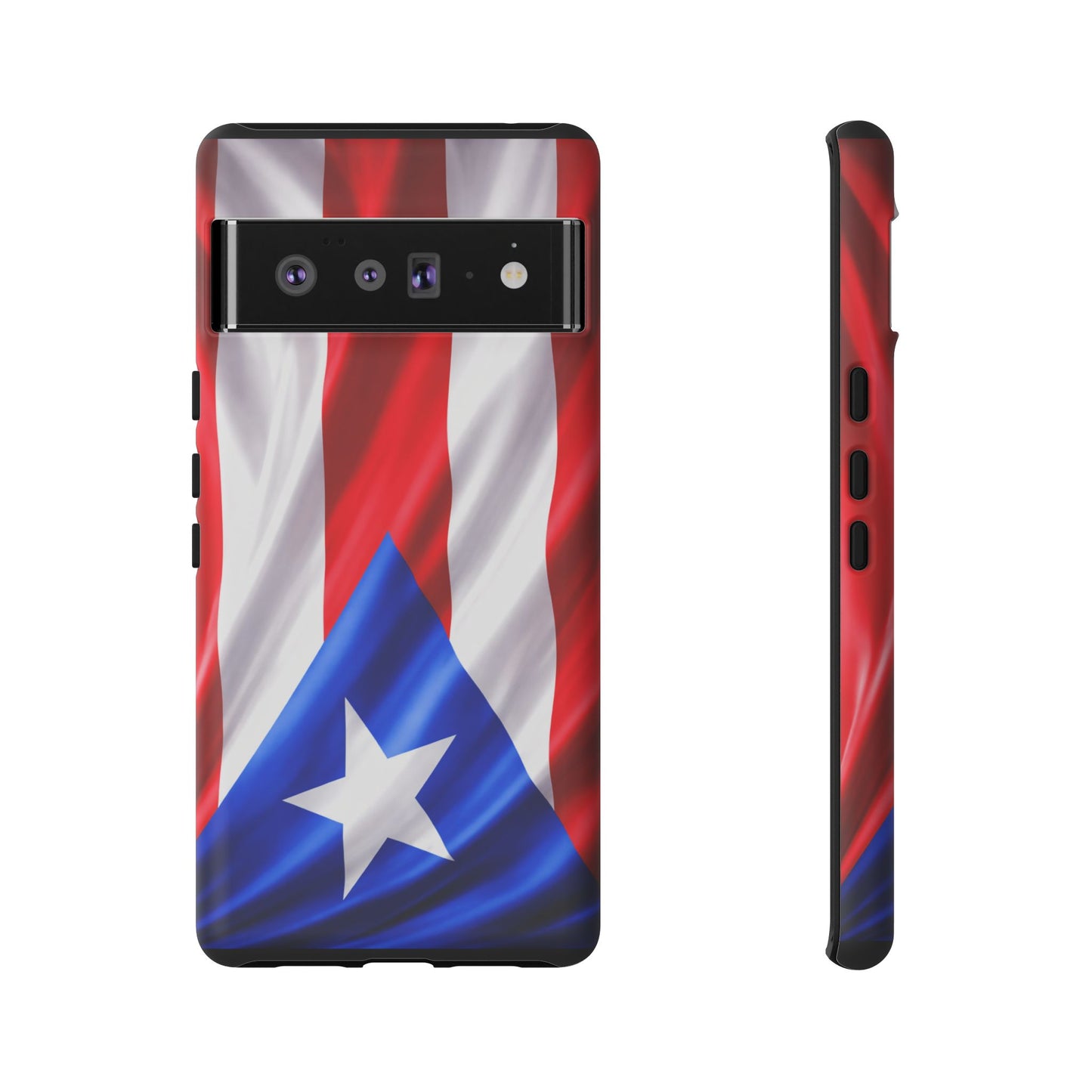 Puerto Rico Flag Phone Case | Boricua Pride Tough Case | Puerto Rican Flag Protective Cover for iPhone & Samsung