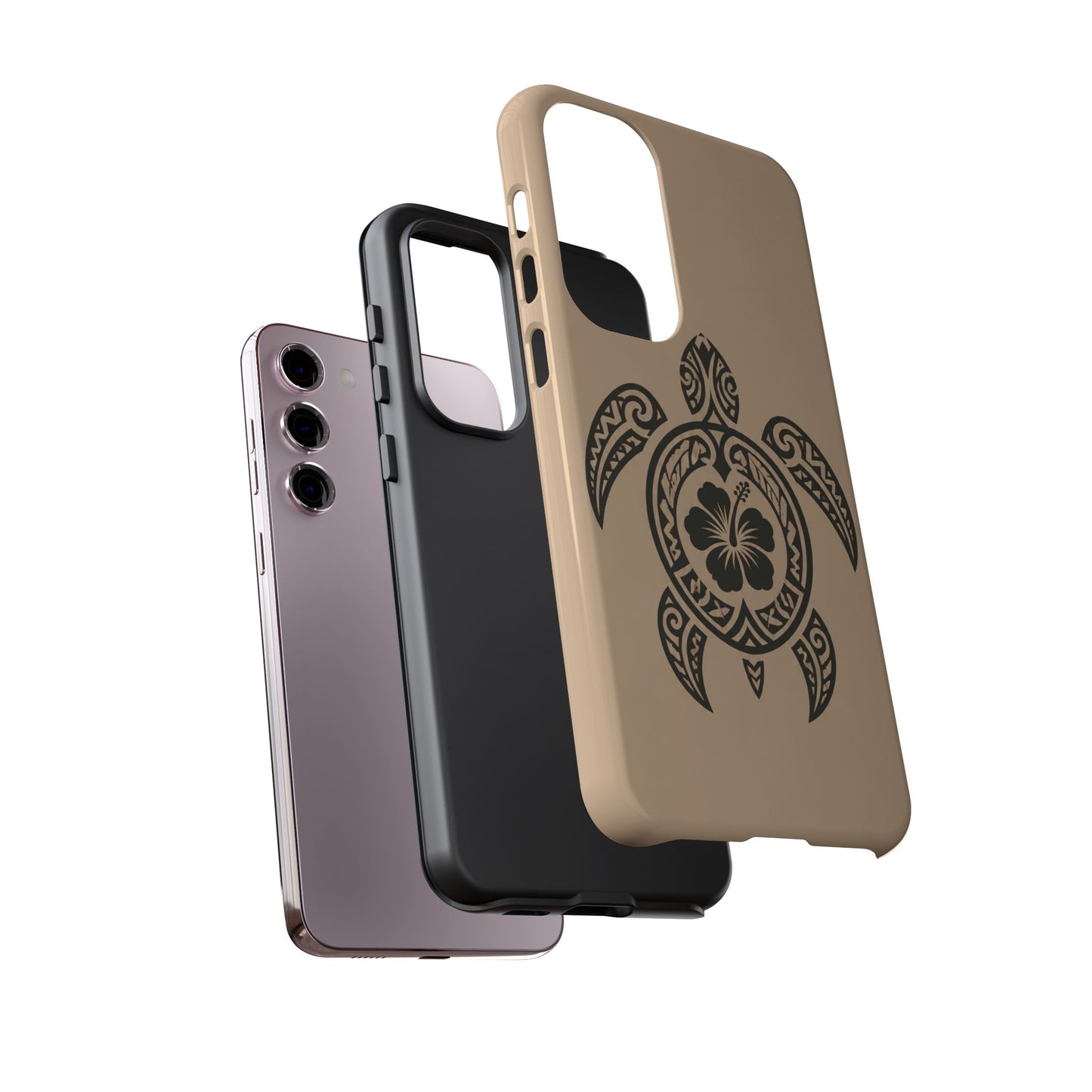 Polynesian Turtle Phone Case | Hawaiian Beach Tough Cover
