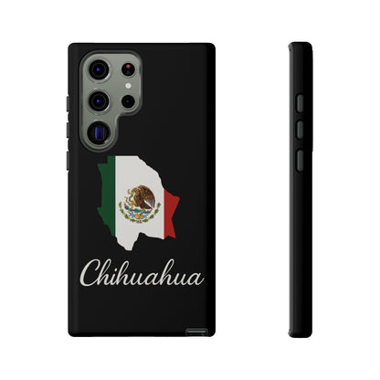 Chihuahua Mexico Flag Map Phone Case | Mexican American Pride Tough Case for iPhone & Samsung