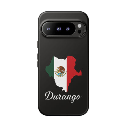 Durango Mexico Flag Map Phone Case | Mexican American Pride Tough Case for iPhone & Samsung
