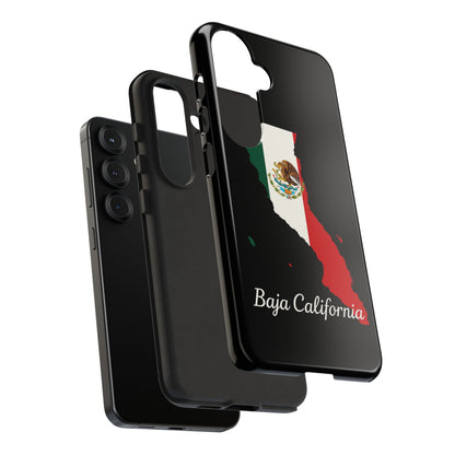 Baja California Mexico Flag Map Phone Case | Mexican American Pride Tough Case for iPhone & Samsung