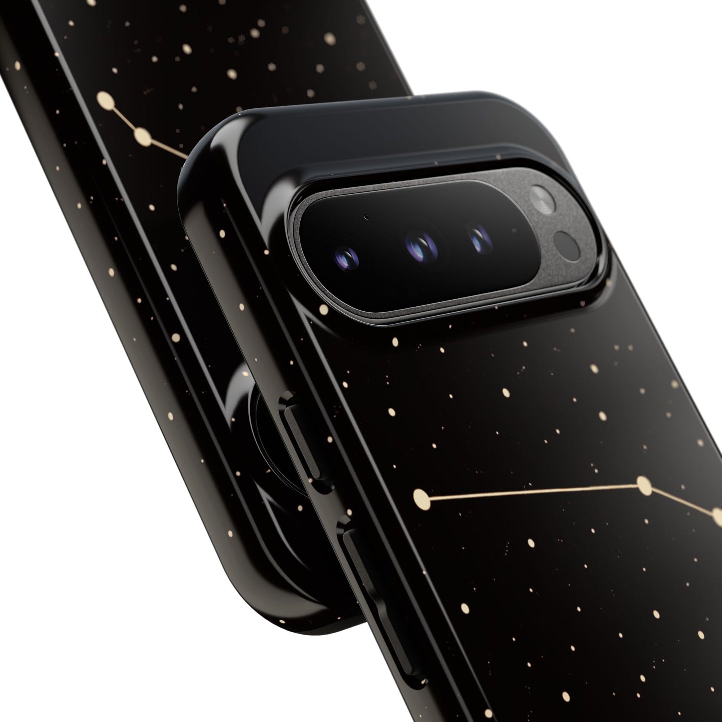 Aries Zodiac Constellation Phone Case – Luxe Gold Celestial Cover