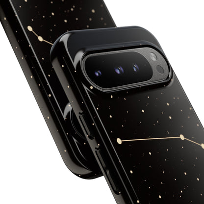 Aries Zodiac Constellation Phone Case – Luxe Gold Celestial Cover