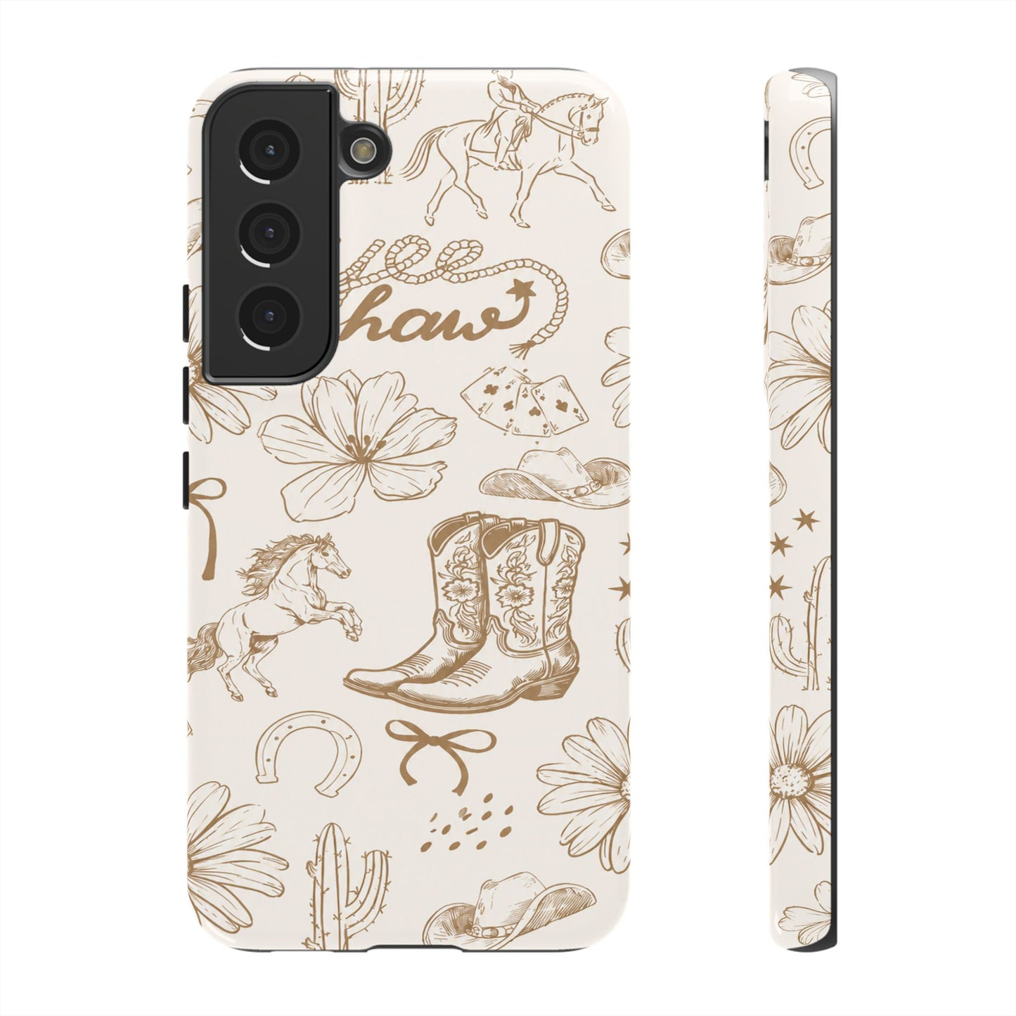 Western Cowgirl Phone Case for iPhone Samsung Galaxy Pixel Tough Case