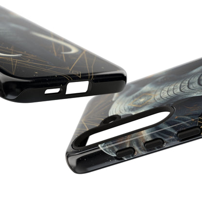 Elephant Mandala Phone Case | Minimal Gold Accent Tough Case