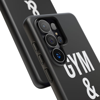Gym & Jesus Phone Case Christian Faith Workout Gym Motivation Case
