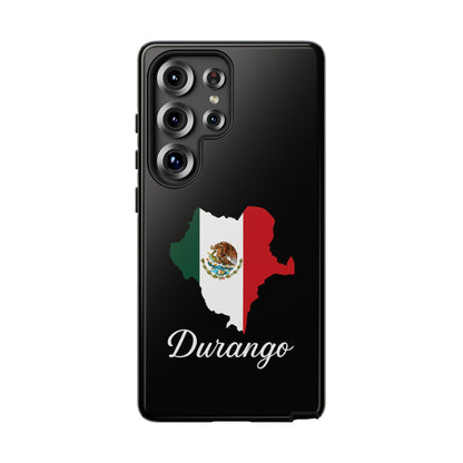 Durango Mexico Flag Map Phone Case | Mexican American Pride Tough Case for iPhone & Samsung