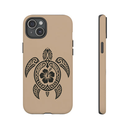 Polynesian Turtle Phone Case | Hawaiian Beach Tough Cover