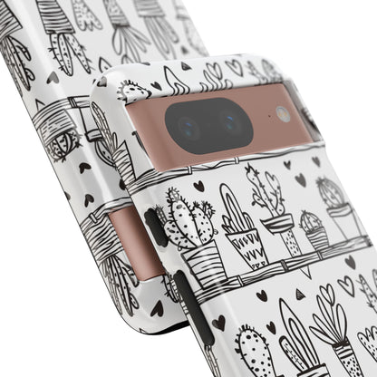 Cactus Succulent Phone Case Cute Plant Aesthetic iPhone Samsung Cover