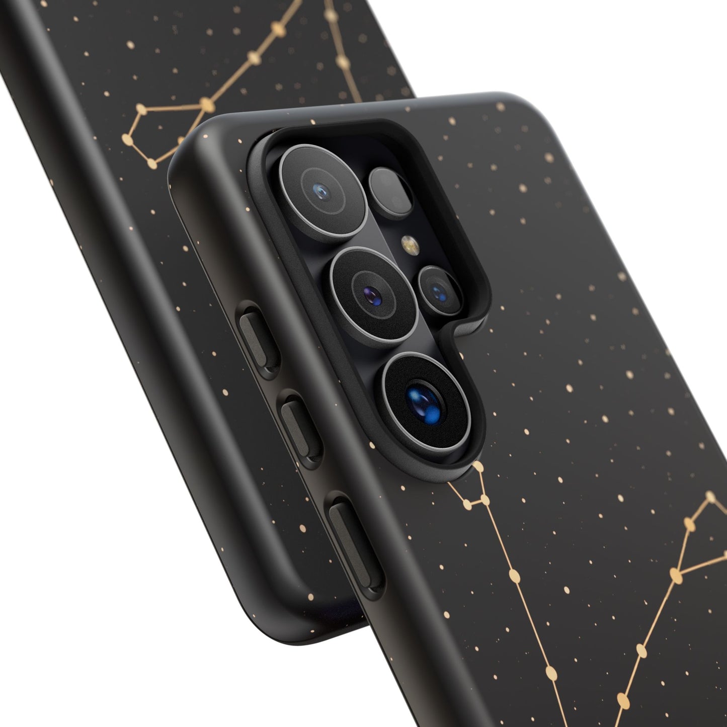 Pisces Zodiac Constellation Phone Case – Luxe Gold Celestial Cover