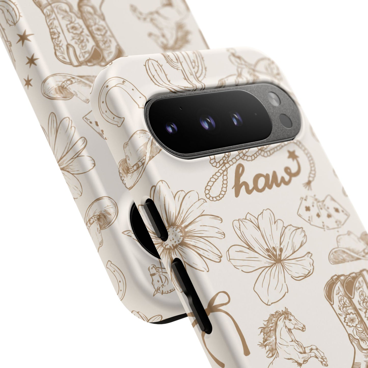 Western Cowgirl Phone Case for iPhone Samsung Galaxy Pixel Tough Case