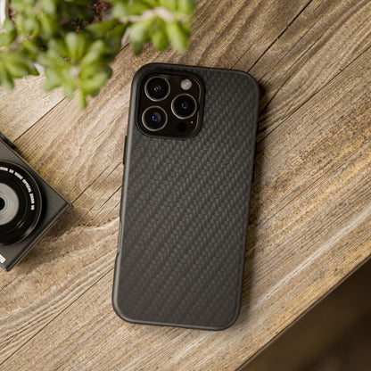 Carbon Fiber Inspired Phone Case – Rugged Slim Protective Tech Case for iPhone & Samsung