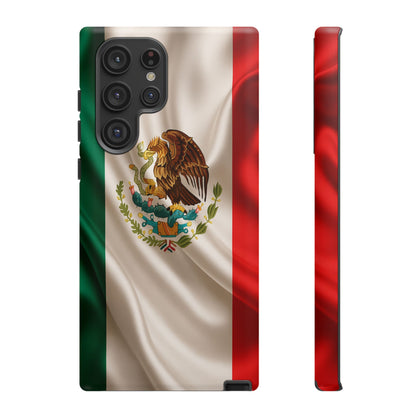 Mexico Flag Phone Case | Mexican Pride iPhone & Samsung Case | Tricolor Aesthetic Tough Protective Cover