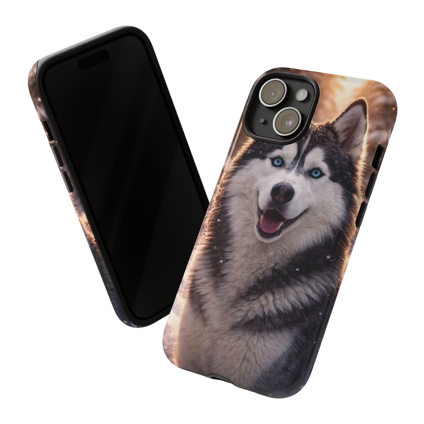 Siberian Husky Tough Phone Case | Blue Eyes Dog Cover Protective iPhone Case