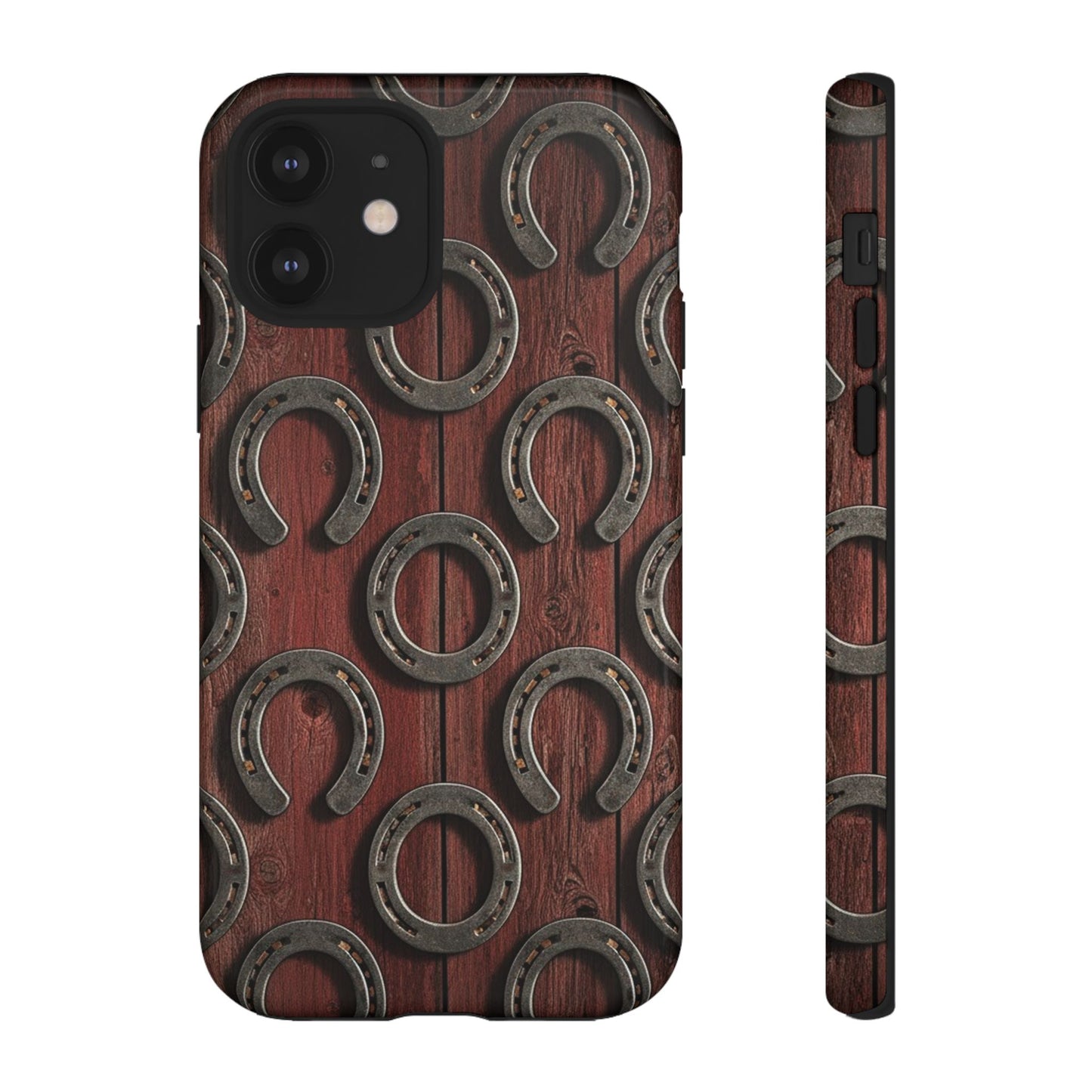 Rustic Horseshoe Western Phone Case – Cowboy Country Ranch Tough Case