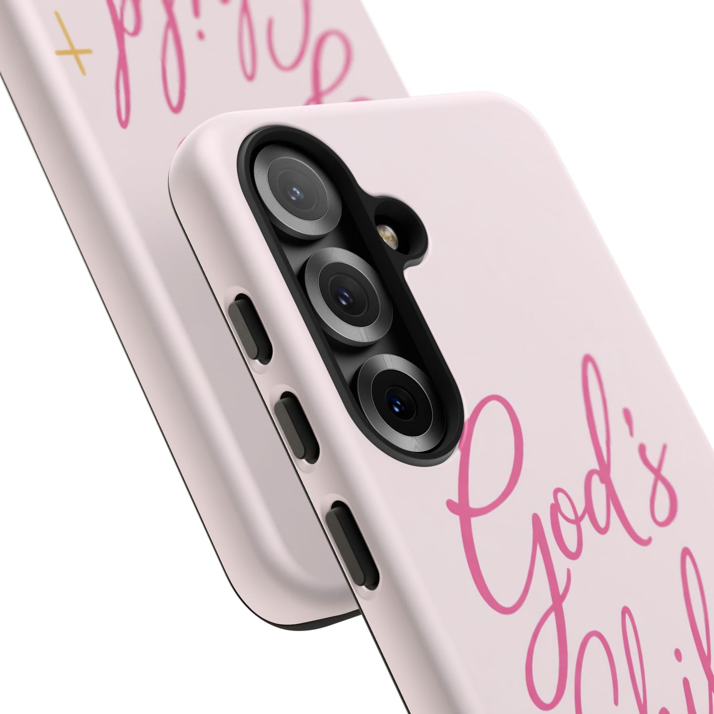 Gods Child Phone Case Christian Pink Aesthetic Tough iPhone Case