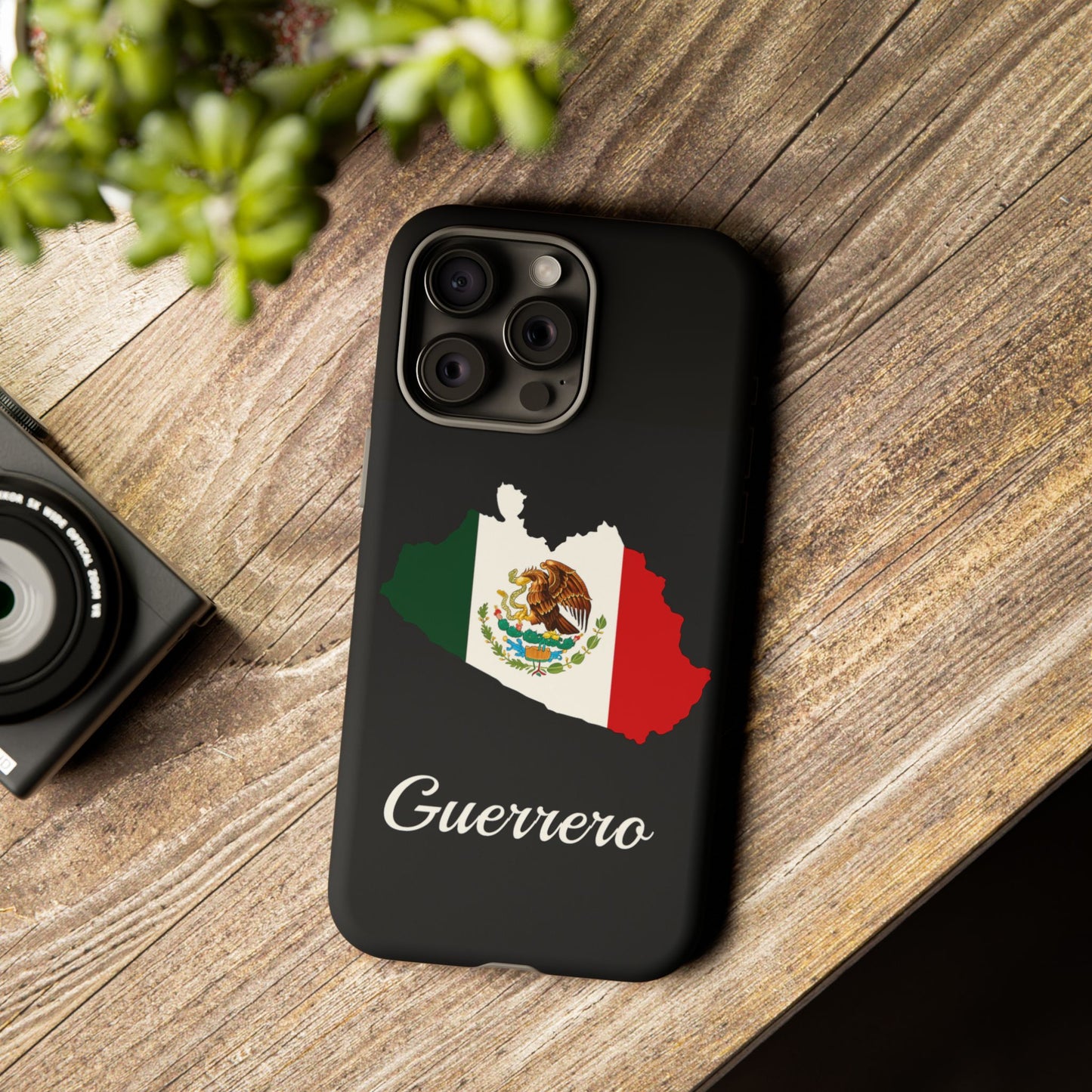 Guerrero Mexico Flag Map Phone Case | Mexican American Pride Tough Case for iPhone & Samsung
