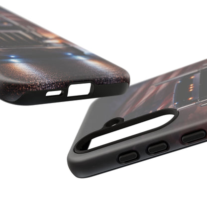 Semi Truck Phone Case American Flag Big Rig Trucker Gift iPhone Samsung