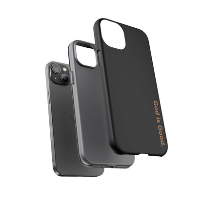 God Is Good Phone Case Minimal Aesthetic Christian Tough Cover
