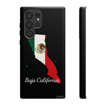 Baja California Mexico Flag Map Phone Case | Mexican American Pride Tough Case for iPhone & Samsung