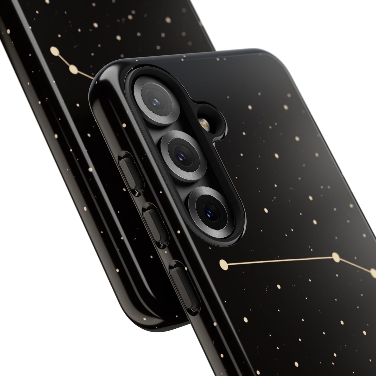 Aries Zodiac Constellation Phone Case – Luxe Gold Celestial Cover