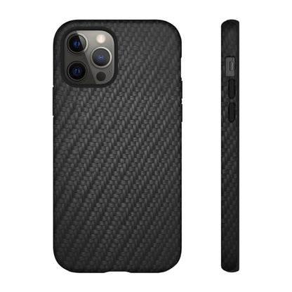 Carbon Fiber Inspired Phone Case – Rugged Slim Protective Tech Case for iPhone & Samsung