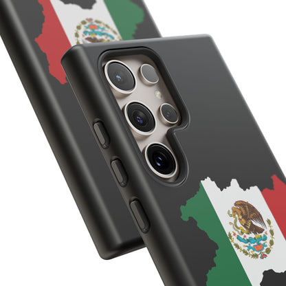 Michoacán Mexico Flag Map Phone Case | Mexican American Pride Tough Case for iPhone & Samsung