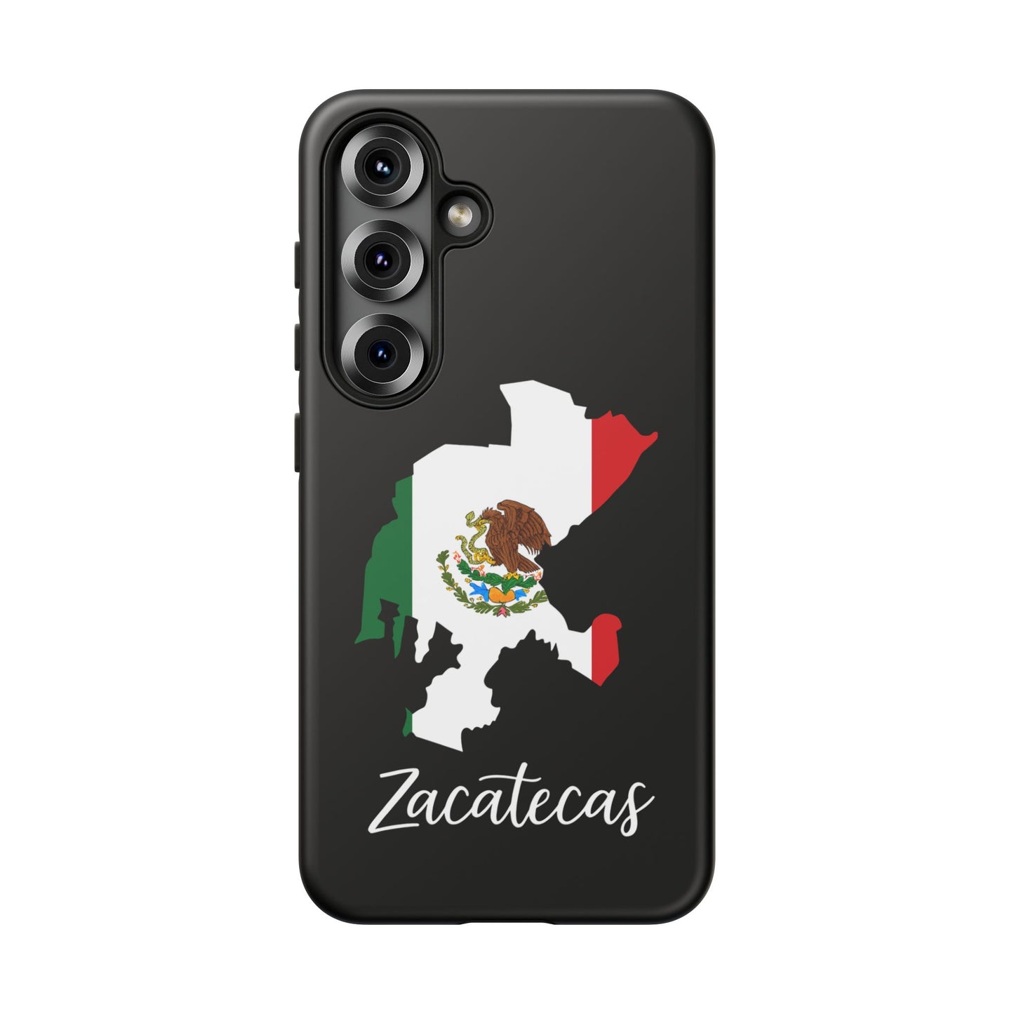 Zacatecas Mexico Flag Map Phone Case | Mexican American Pride Tough Case for iPhone & Samsung