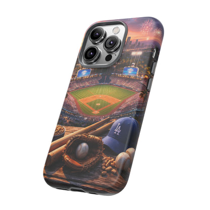 Baseball Sunset Stadium Phone Case LA Game Day Sports Aesthetic Case