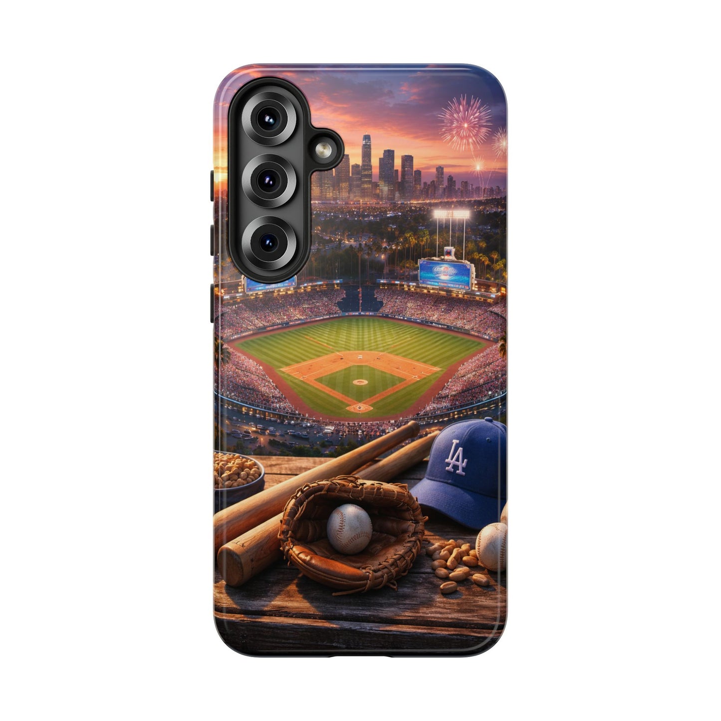 Baseball Sunset Stadium Phone Case LA Game Day Sports Aesthetic Case