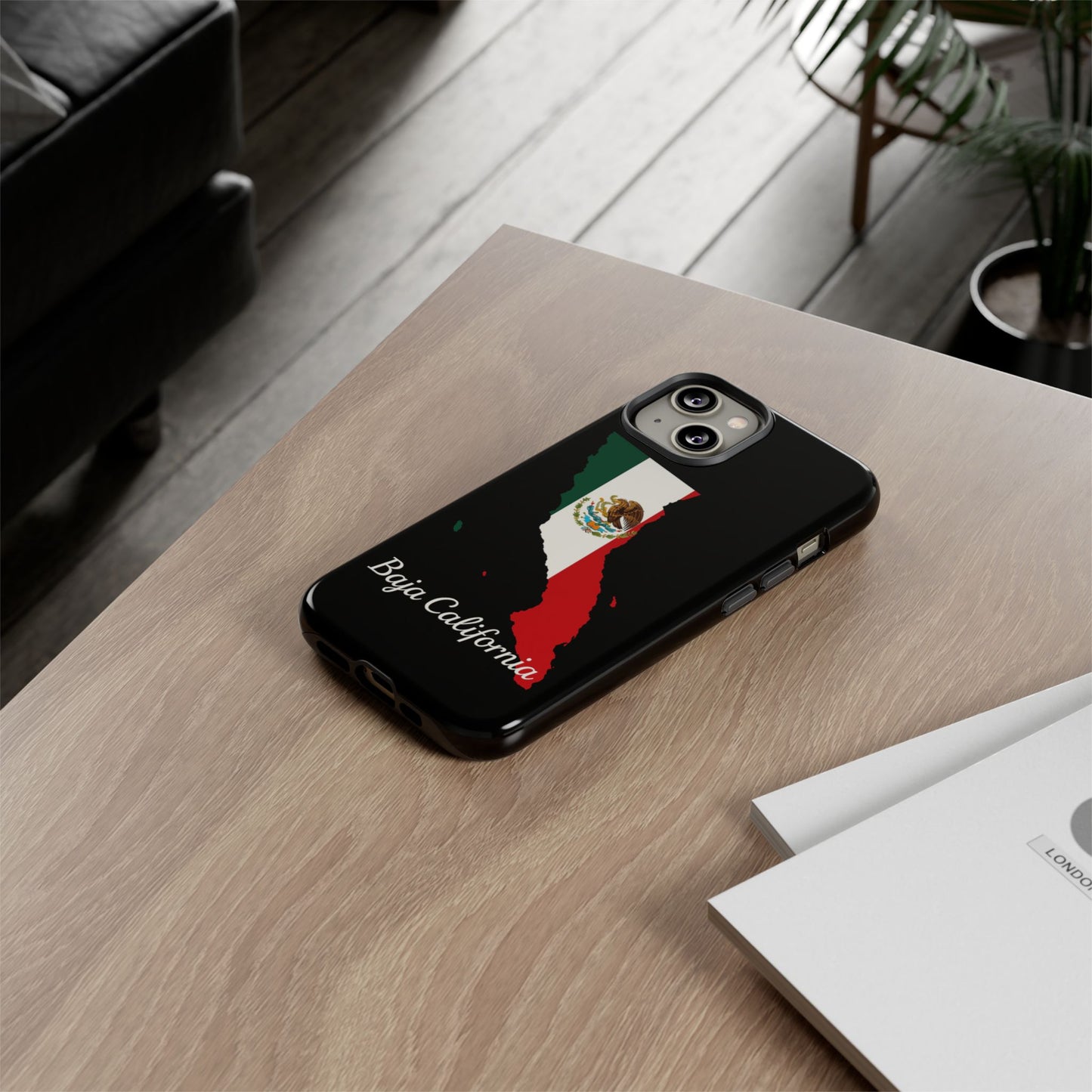 Baja California Mexico Flag Map Phone Case | Mexican American Pride Tough Case for iPhone & Samsung
