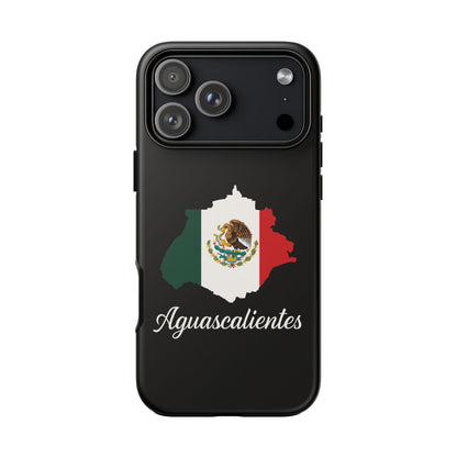 Aguascalientes Mexico Flag Map Phone Case | Mexican American Pride Tough Case for iPhone & Samsung