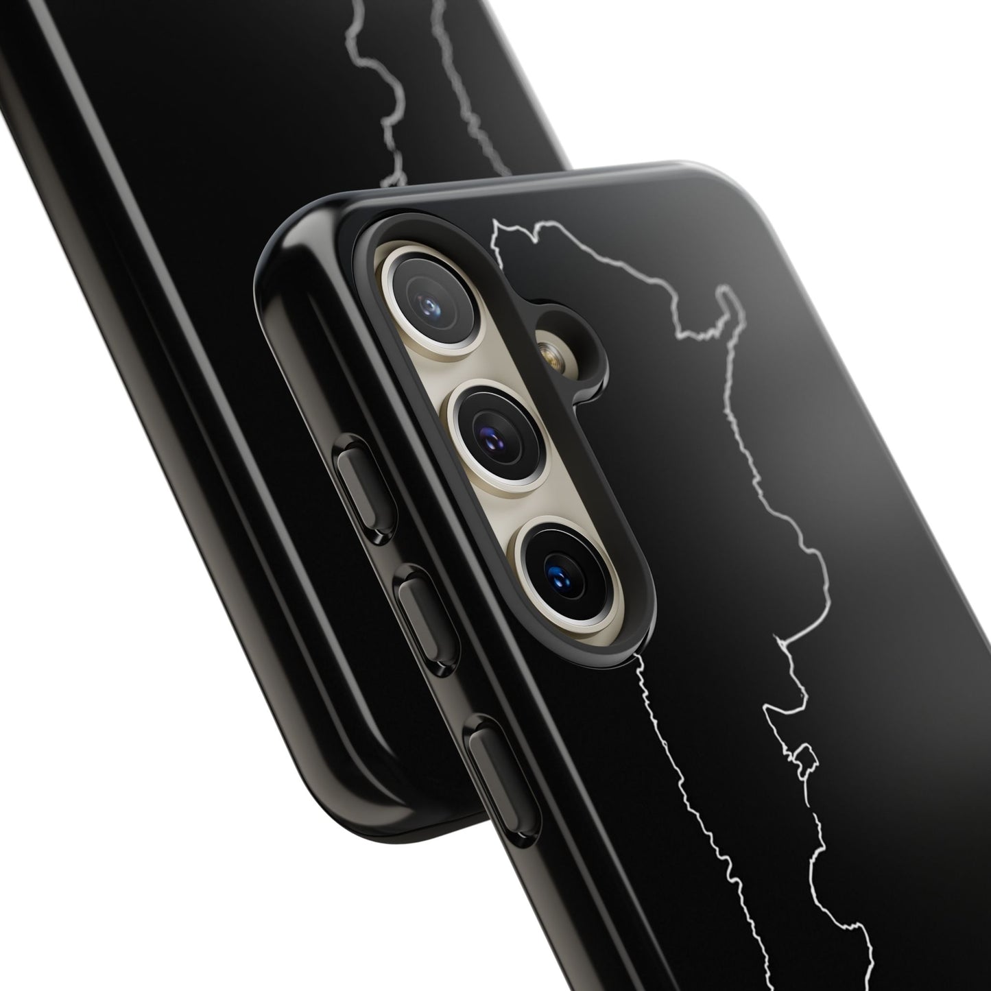 Argentina Outline Phone Case – Minimal Country Map Tough Case (iPhone, Samsung, Pixel)